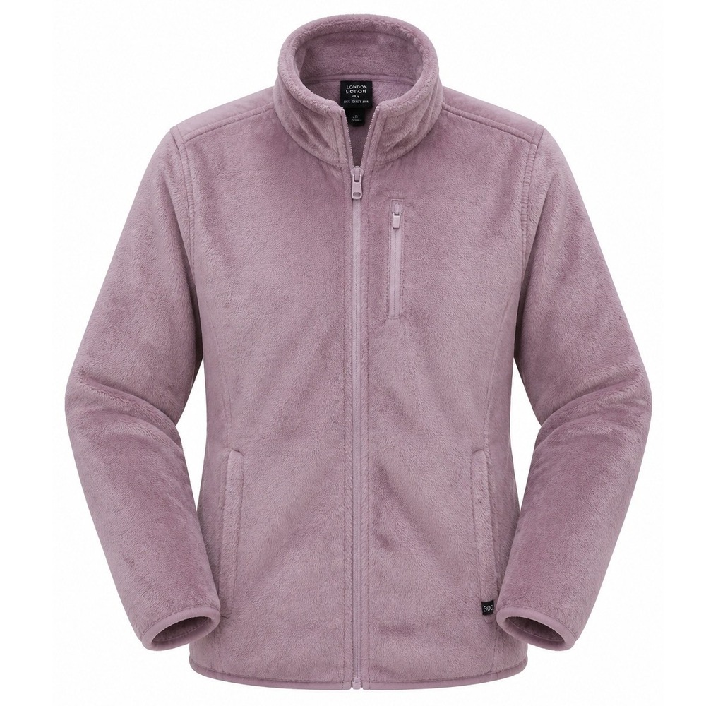 LEG3ND Womens Full Zip Fleece Jacket XL Purple Mixed Media Gorpcore Swiss Tech